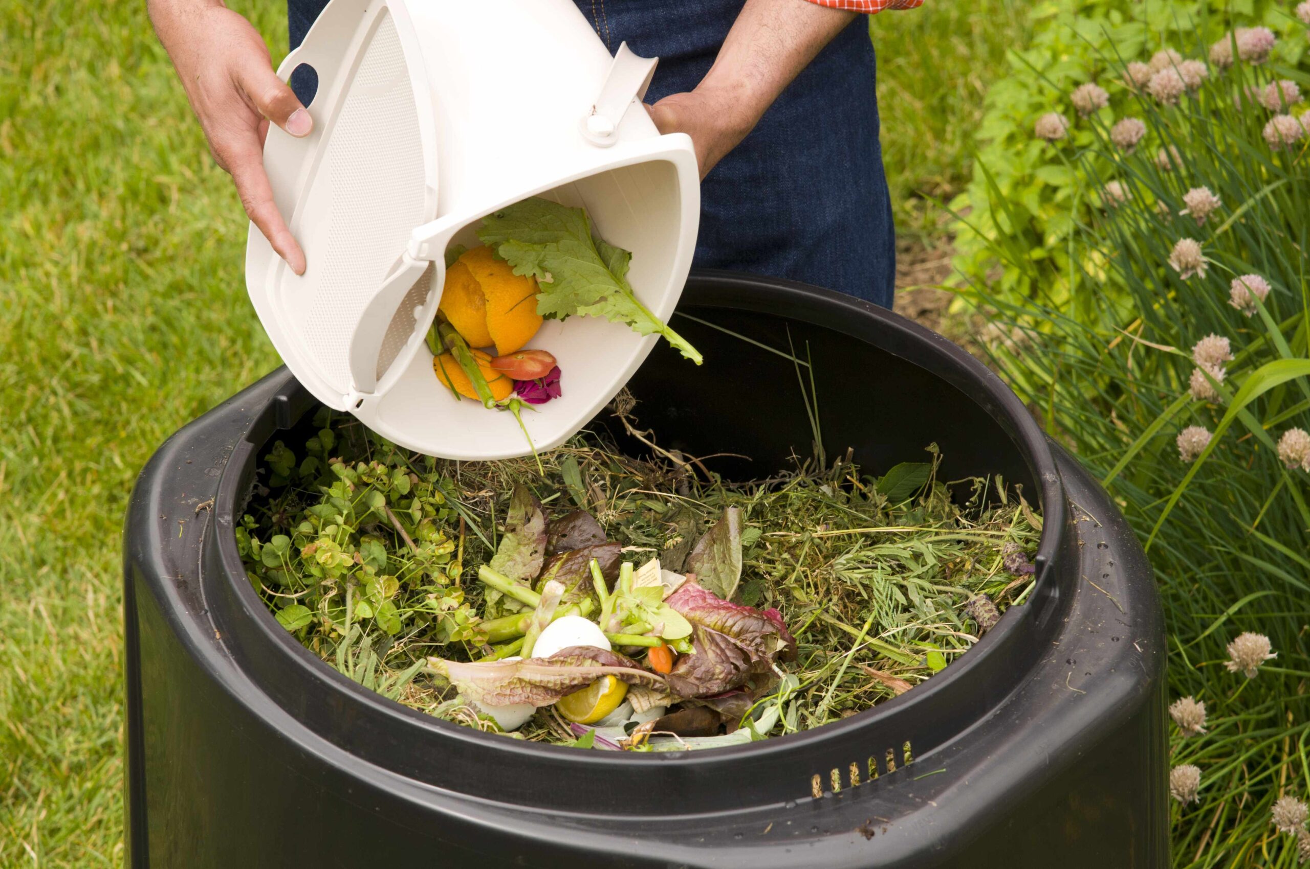 Circular system showing composting of farm waste back into soil nutrients
